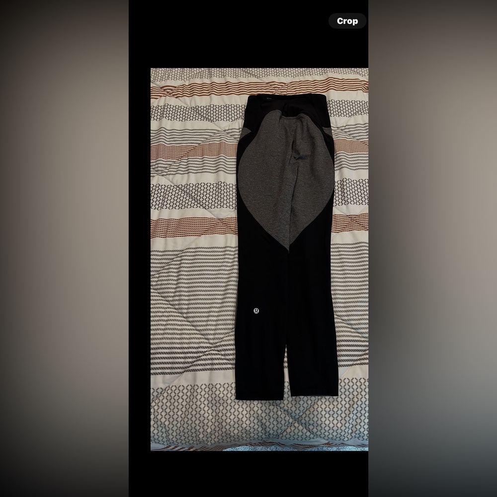 Black and Gray Leggings